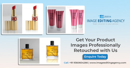 Get Your Product Images Professionally Retouched with Lirisha Image Editing Agency. Best-in-class services. Product Retouching Made Easy & Great Quality. When Imagination & Innovation Come Together, Anything’s Possible.

Enquire Now at (+91) 9360604266

More Info: https://www.imageeditingagency.com/

Product Photo Editing: https://www.imageeditingagency.com/ecommerce-photo-editing-services.html