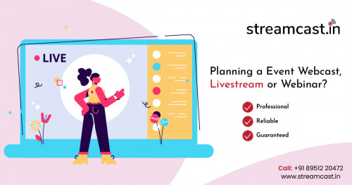 Streamcast is an HD live streaming solution that allows you to capture video in real-time and stream it to multiple viewers simultaneously. This applies to the participation and commitment of the watcher and the group. Call now! Book your day!

Website: https://streamcast.in/